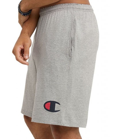 Men's 9" Lightweight Jersey Shorts Gray $14.63 Shorts