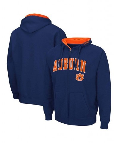 Men's Navy Auburn Tigers Arch Logo 3.0 Full-Zip Hoodie $28.20 Sweatshirt