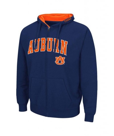 Men's Navy Auburn Tigers Arch Logo 3.0 Full-Zip Hoodie $28.20 Sweatshirt