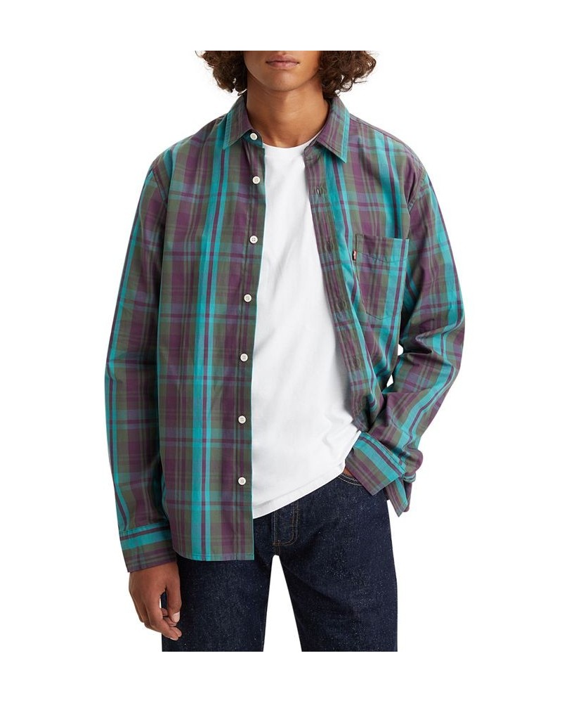 Men's Classic 1 Pocket Regular-Fit Long Sleeve Shirt PD11 $34.44 Shirts