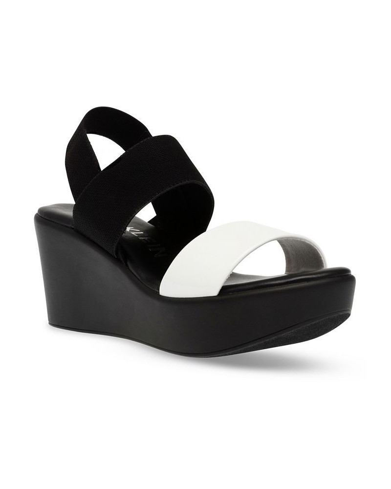 Women's Poli Platform Sandal White $39.16 Shoes