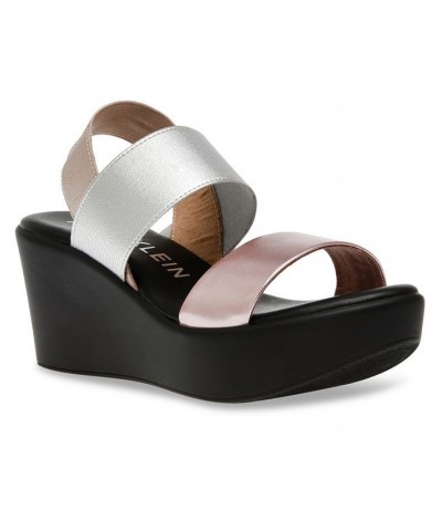 Women's Poli Platform Sandal White $39.16 Shoes