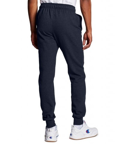 Men's Powerblend Fleece Jogger Pants Navy $19.95 Pants