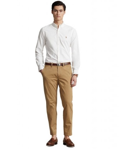 Men's Stretch Straight Fit Chino Pants Tan/Beige $53.75 Pants