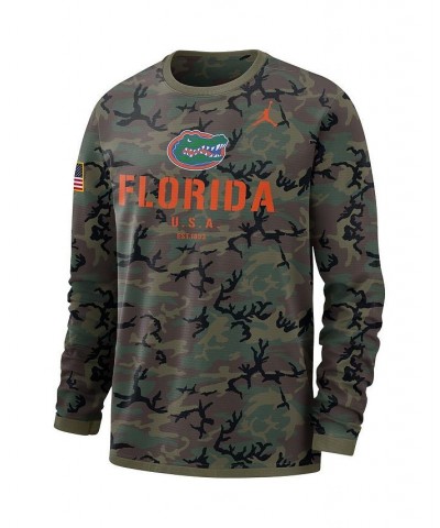 Men's Camo Florida Gators Military-Like Appreciation Performance Long Sleeve T-shirt $22.39 T-Shirts