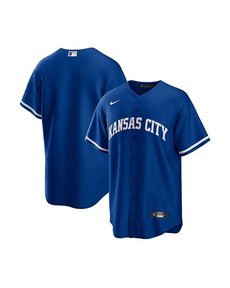 Men's Royal Kansas City Royals Alternate Replica Team Jersey $52.50 Jersey