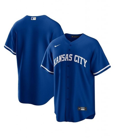 Men's Royal Kansas City Royals Alternate Replica Team Jersey $52.50 Jersey