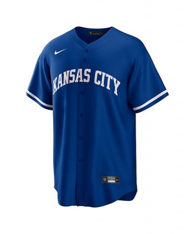 Men's Royal Kansas City Royals Alternate Replica Team Jersey $52.50 Jersey