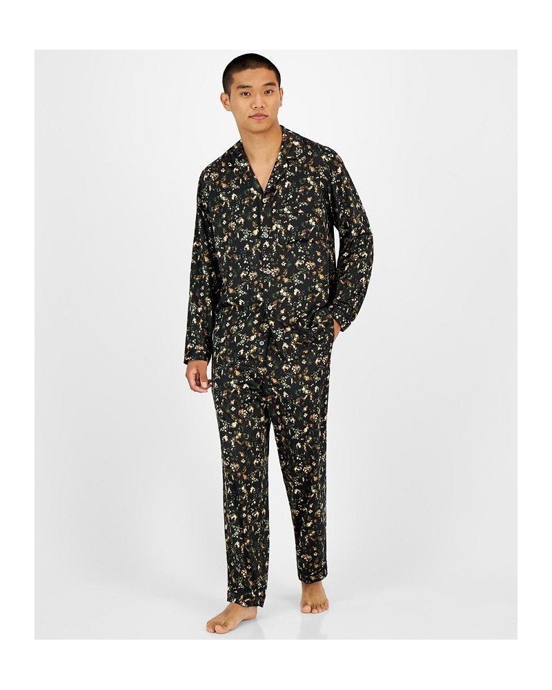 I.N.C. International Concepts Men's 2-Pc. Floral-Print Pajama Set Multi $25.56 Pajama