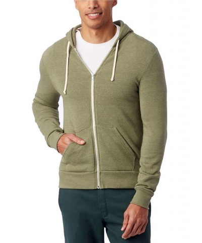 Men's Rocky Zip Hoodie Olive $36.34 Sweatshirt