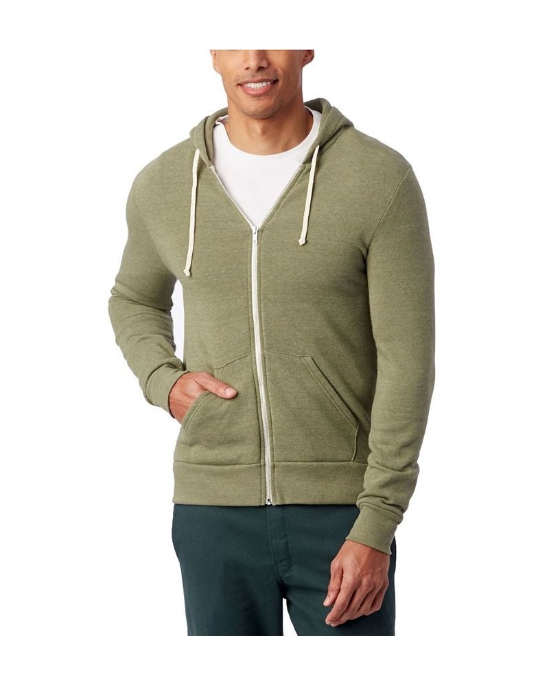 Men's Rocky Zip Hoodie Olive $36.34 Sweatshirt