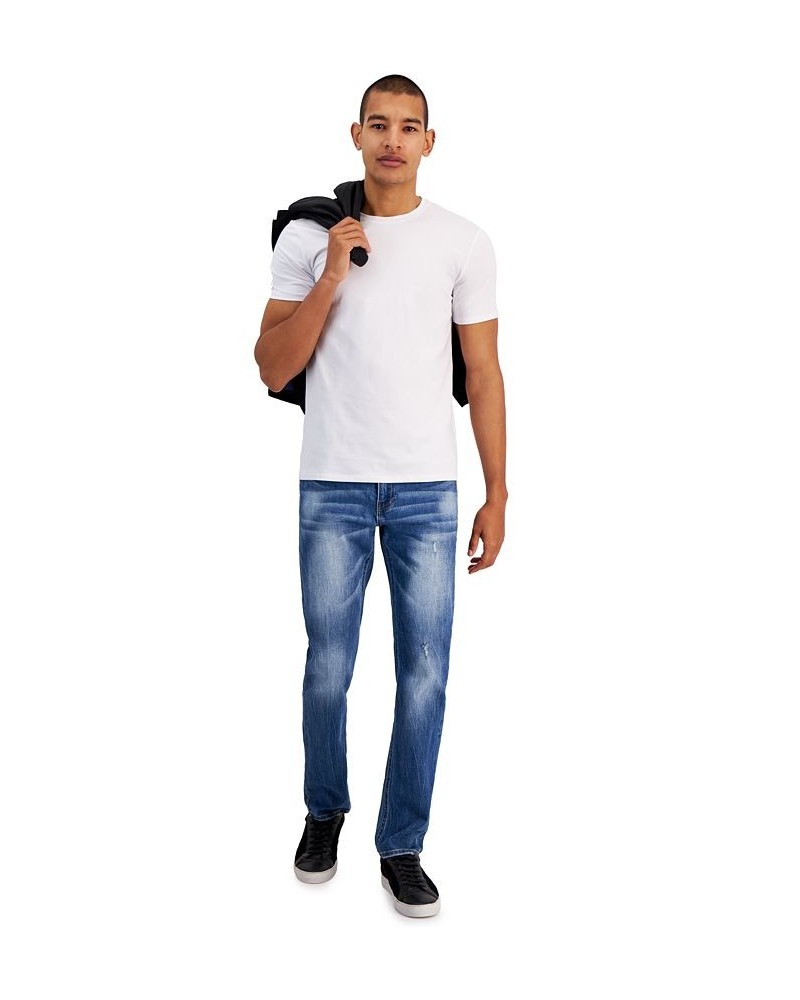 Men's Lucas Slim-Fit Solid T-Shirt White $20.67 T-Shirts