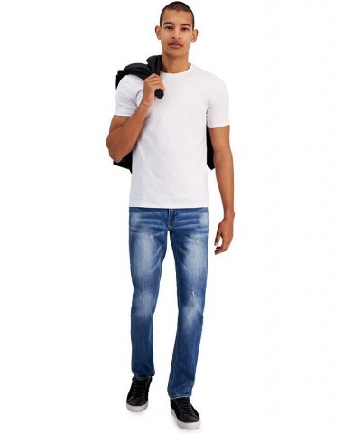 Men's Lucas Slim-Fit Solid T-Shirt White $20.67 T-Shirts