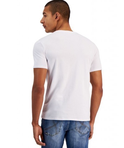 Men's Lucas Slim-Fit Solid T-Shirt White $20.67 T-Shirts