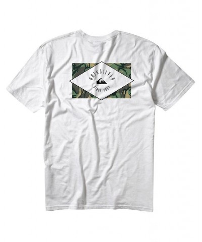 Quicksilver Men's Circled Line Short Sleeves T-shirt White $15.94 T-Shirts