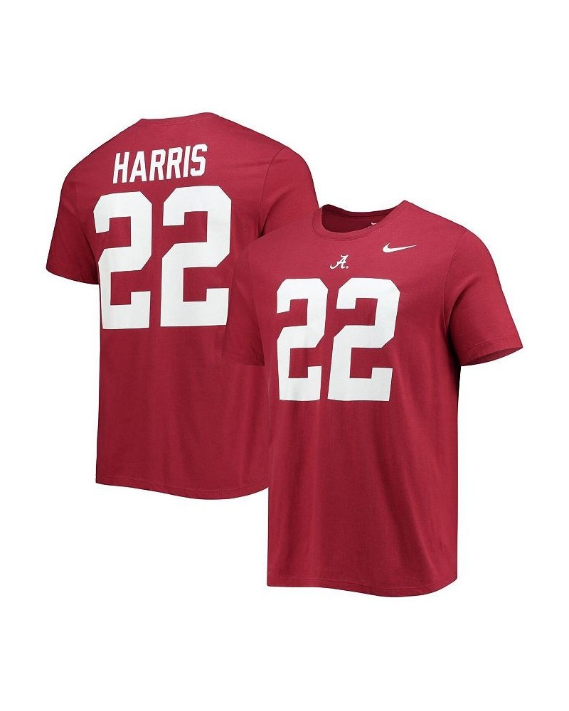 Men's Najee Harris Crimson Alabama Crimson Tide Alumni Name and Number Team T-shirt $22.39 T-Shirts