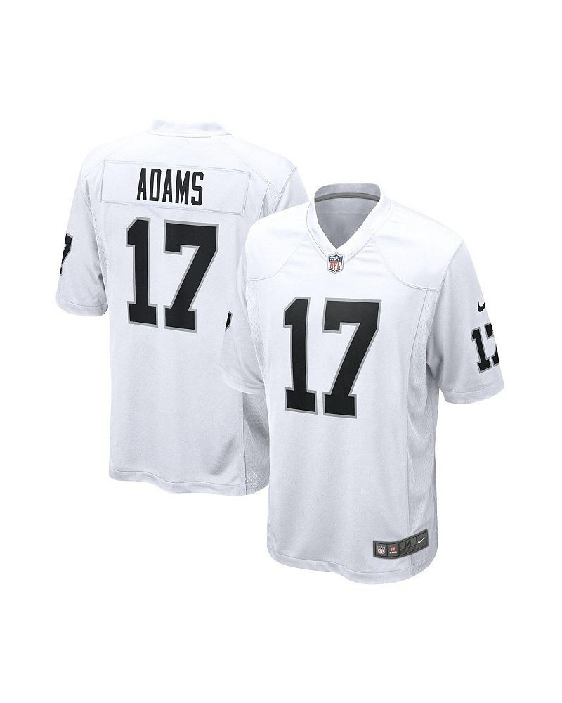 Men's Davante Adams White Las Vegas Raiders Game Jersey $33.17 Jersey