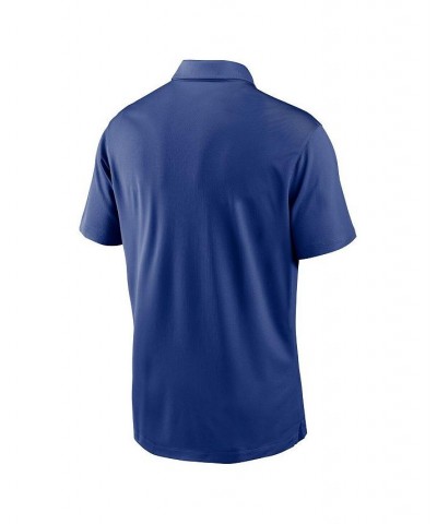 Men's Royal Kansas City Royals Diamond Icon Franchise Performance Polo Shirt $27.30 Polo Shirts