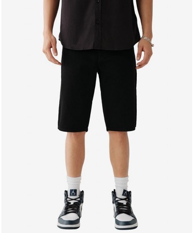 Men's Ricky Multicolor Straight Shorts Black $41.56 Shorts