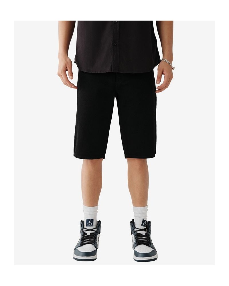 Men's Ricky Multicolor Straight Shorts Black $41.56 Shorts