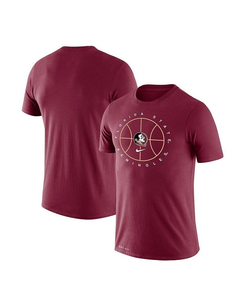 Men's Garnet Florida State Seminoles Basketball Icon Legend Performance T-shirt $24.50 T-Shirts