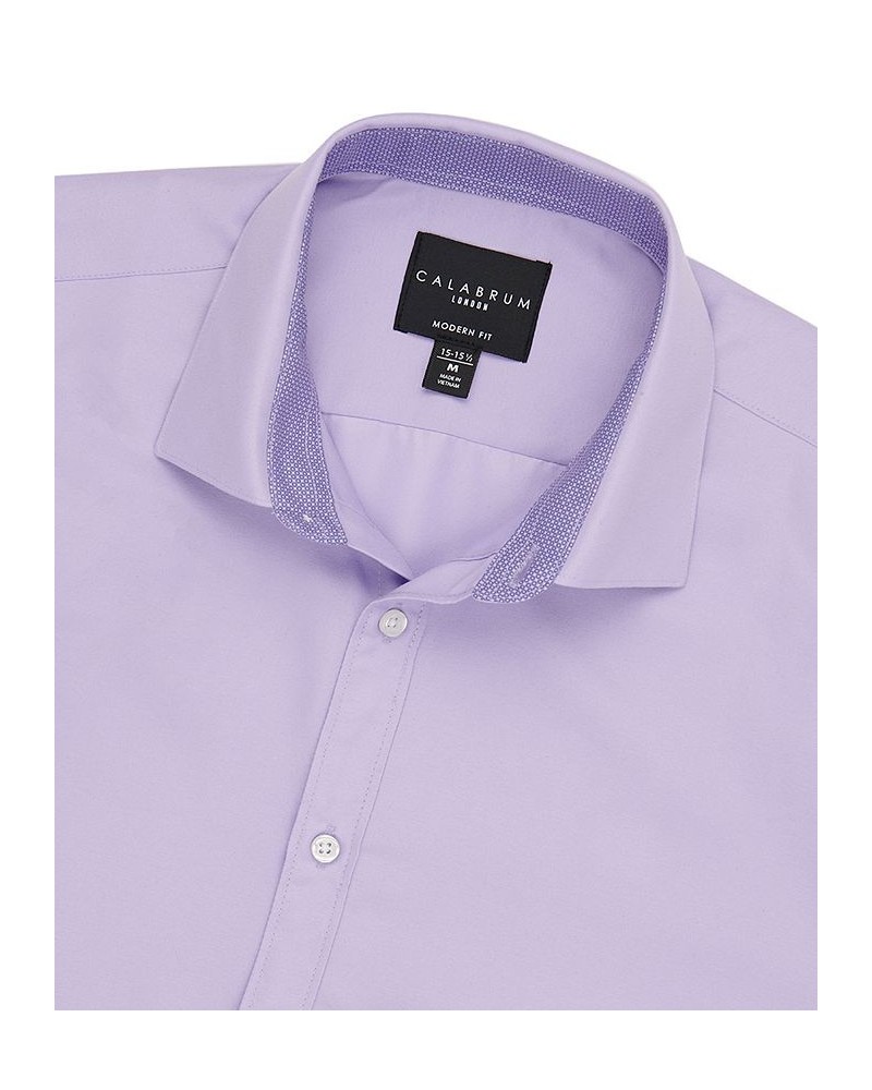 Men's Regular Fit Performance Solid Wrinkle Free Dress Shirt PD06 $13.92 Dress Shirts