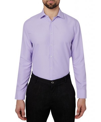 Men's Regular Fit Performance Solid Wrinkle Free Dress Shirt PD06 $13.92 Dress Shirts