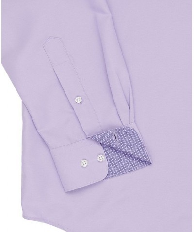 Men's Regular Fit Performance Solid Wrinkle Free Dress Shirt PD06 $13.92 Dress Shirts