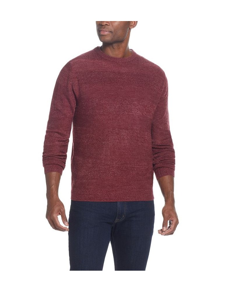 Men's Soft Touch Crew Neck Sweater Red $10.54 Sweaters