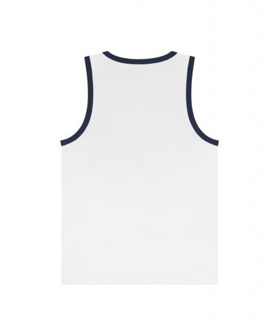 Men's Stripe Tank White $20.88 T-Shirts