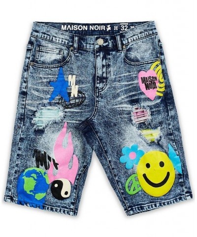 Men's Fortune Denim Shorts Multi $30.36 Shorts