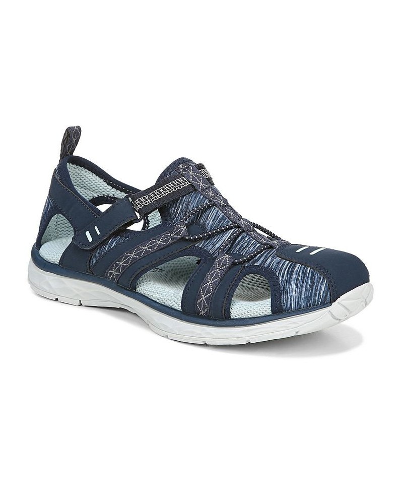 Women's Andrews Sport Sandals Blue $39.00 Shoes