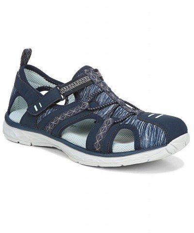 Women's Andrews Sport Sandals Blue $39.00 Shoes