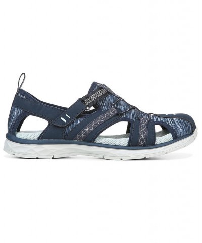 Women's Andrews Sport Sandals Blue $39.00 Shoes