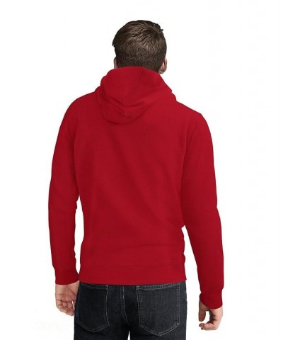 Men's Fleece Pullover Hoodie Green $24.94 Sweatshirt