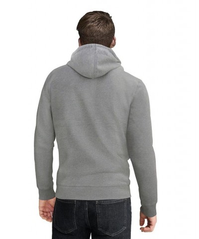 Men's Fleece Pullover Hoodie Green $24.94 Sweatshirt