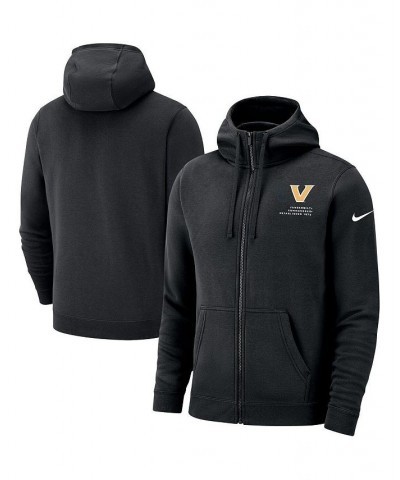 Men's Black Vanderbilt Commodores Club Full-Zip Hoodie $42.50 Sweatshirt