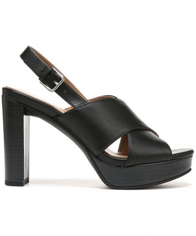 Nylah Platform Dress Sandals Black $45.78 Shoes