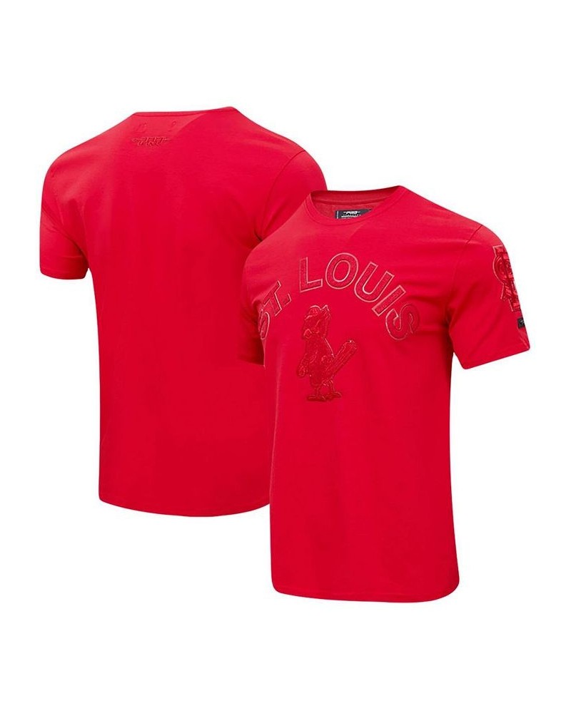 Men's St. Louis Cardinals Classic Triple Red T-shirt $26.00 T-Shirts