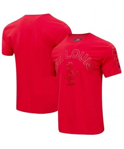 Men's St. Louis Cardinals Classic Triple Red T-shirt $26.00 T-Shirts