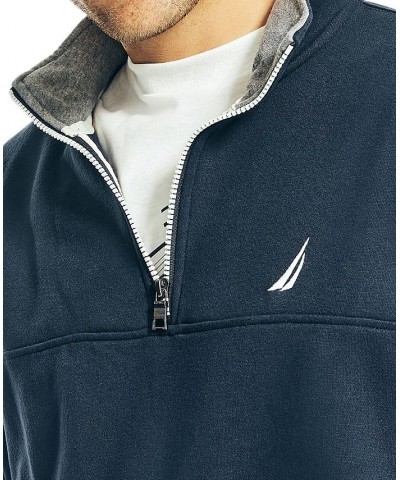 Men's J-Class Classic-Fit Quarter Zip Fleece Sweatshirt PD06 $16.73 Sweatshirt