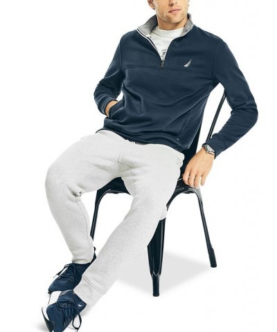 Men's J-Class Classic-Fit Quarter Zip Fleece Sweatshirt PD06 $16.73 Sweatshirt