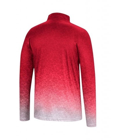 Men's Scarlet Nebraska Huskers Walter Quarter-Zip Windshirt $29.14 T-Shirts