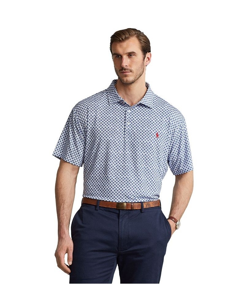 Men's Big & Tall Performance Stretch Jersey Polo Shirt Multi $63.45 Polo Shirts