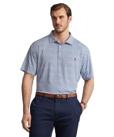 Men's Big & Tall Performance Stretch Jersey Polo Shirt Multi $63.45 Polo Shirts