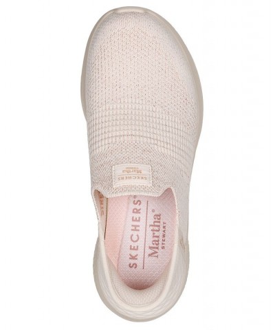 Women's Martha Stewart Slip-Ins- Ultra Flex 3.0 - Neptune Slip-On Walking Sneakers Tan/Beige $42.90 Shoes