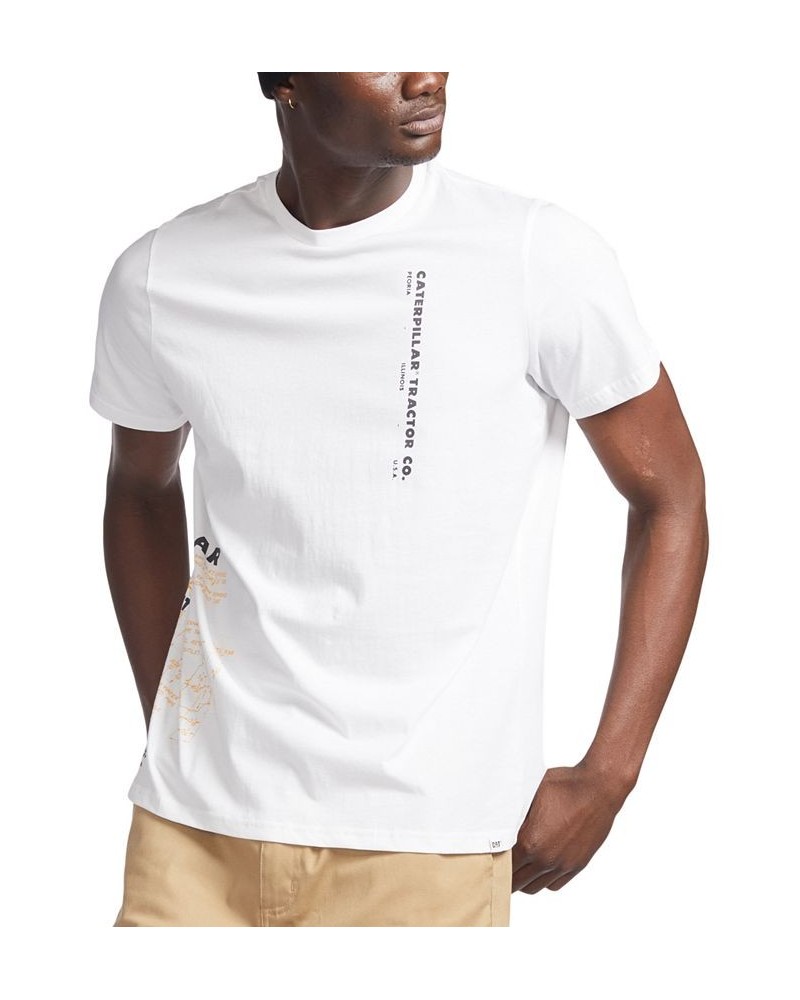 Men's Schematics Tee Silver $20.80 T-Shirts