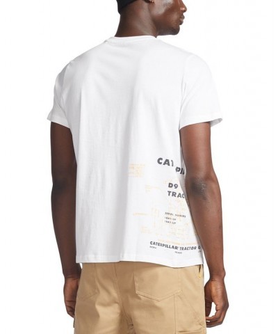 Men's Schematics Tee Silver $20.80 T-Shirts