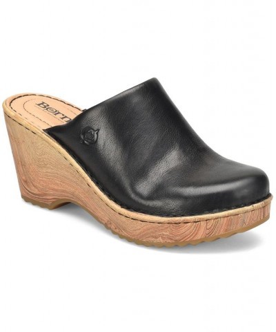 Women's Natalie Comfort Clogs Black $58.50 Shoes