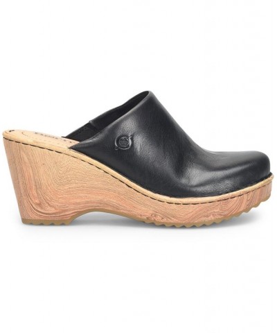 Women's Natalie Comfort Clogs Black $58.50 Shoes